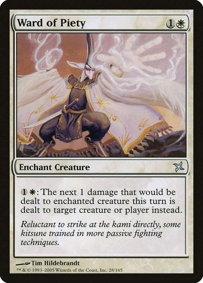 Ward of Piety (28) (Betrayers of Kamigawa)