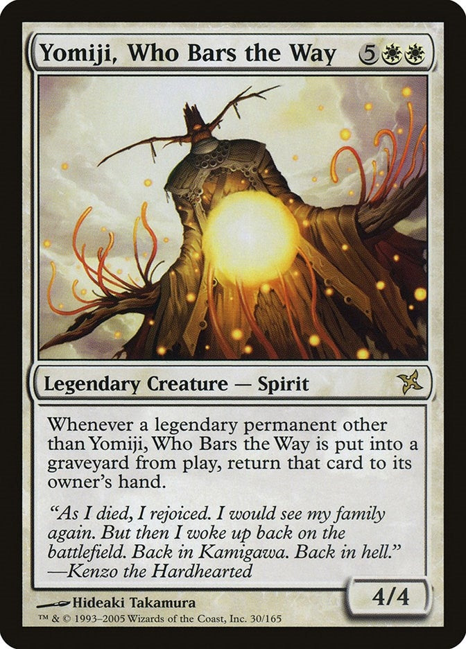Yomiji, Who Bars the Way (30) (Betrayers of Kamigawa)