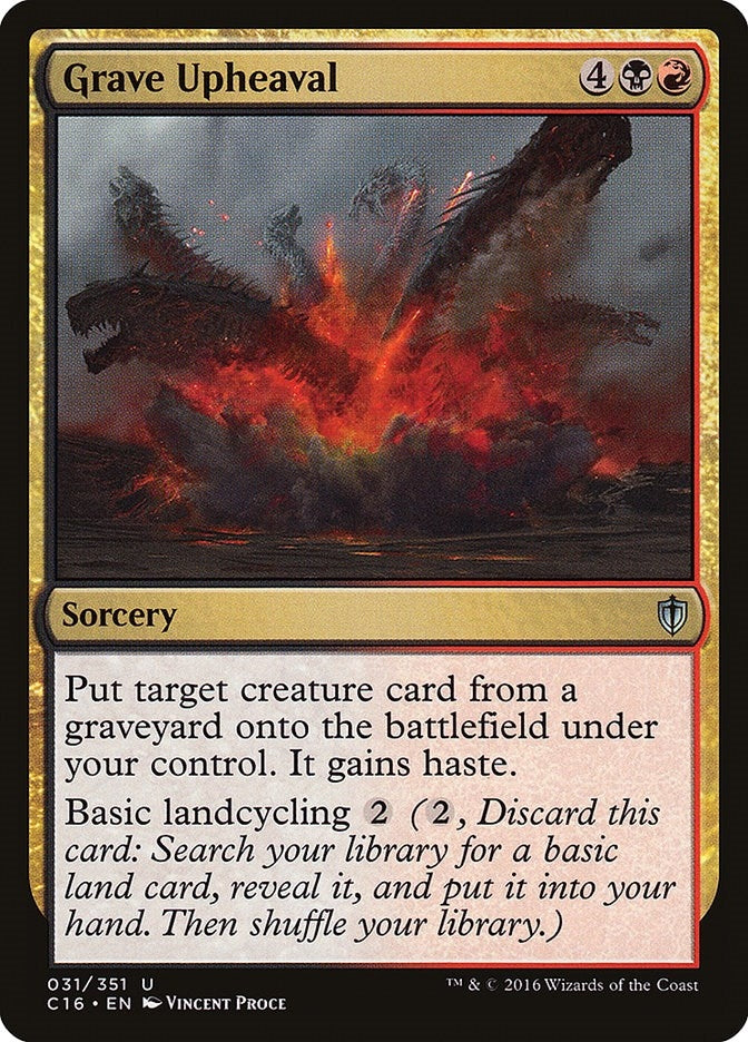 Grave Upheaval (31) (Commander 2016)