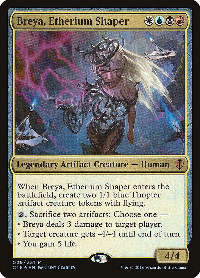 Breya, Etherium Shaper (29) (Commander 2016)