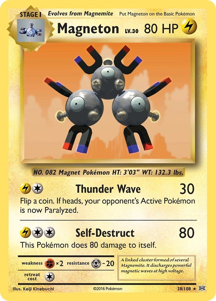 Image for Magneton (38/108) (XY - Evolutions) - Pokemon