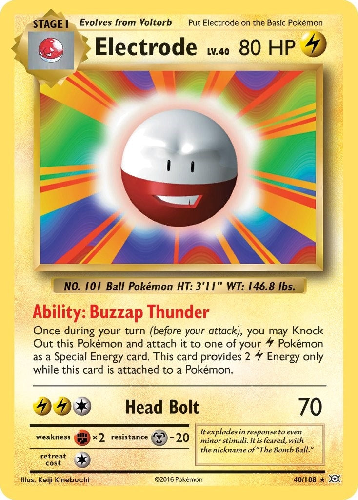 Image for Electrode (40/108) (XY - Evolutions) - Pokemon