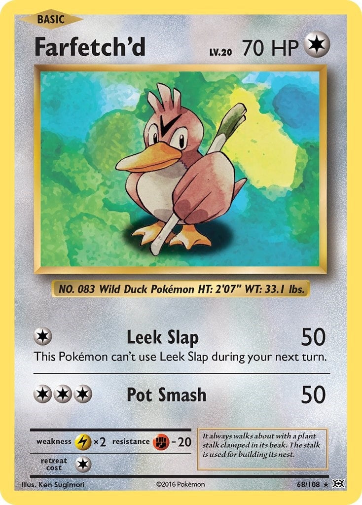 Image for Farfetch'd (68/108) (XY - Evolutions) - Pokemon