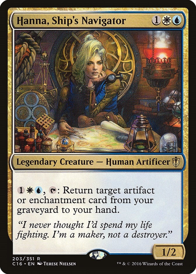 Hanna, Ship's Navigator (203) (Commander 2016)