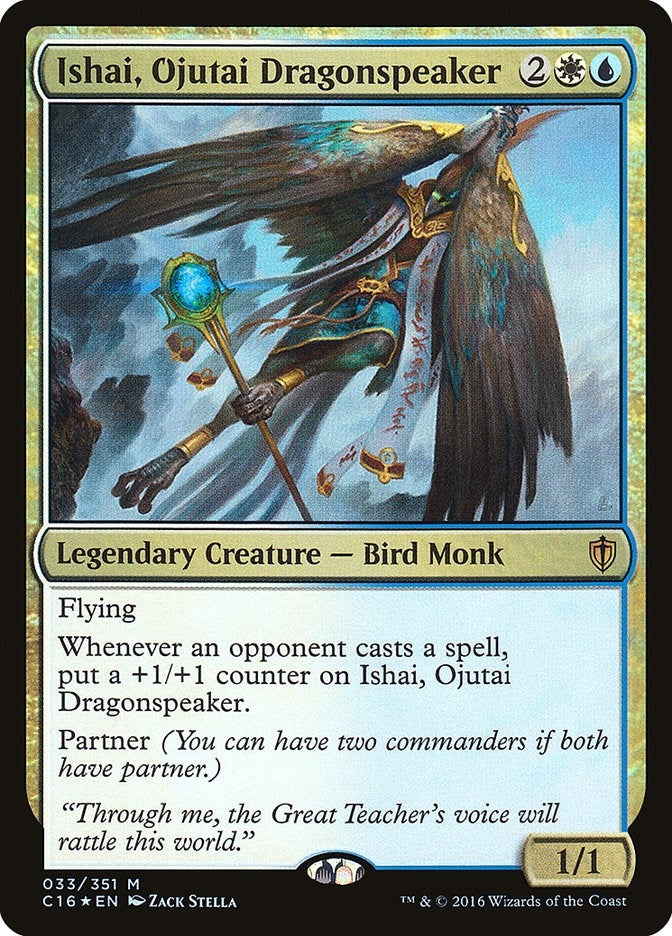 Ishai, Ojutai Dragonspeaker (33) (Commander 2016)