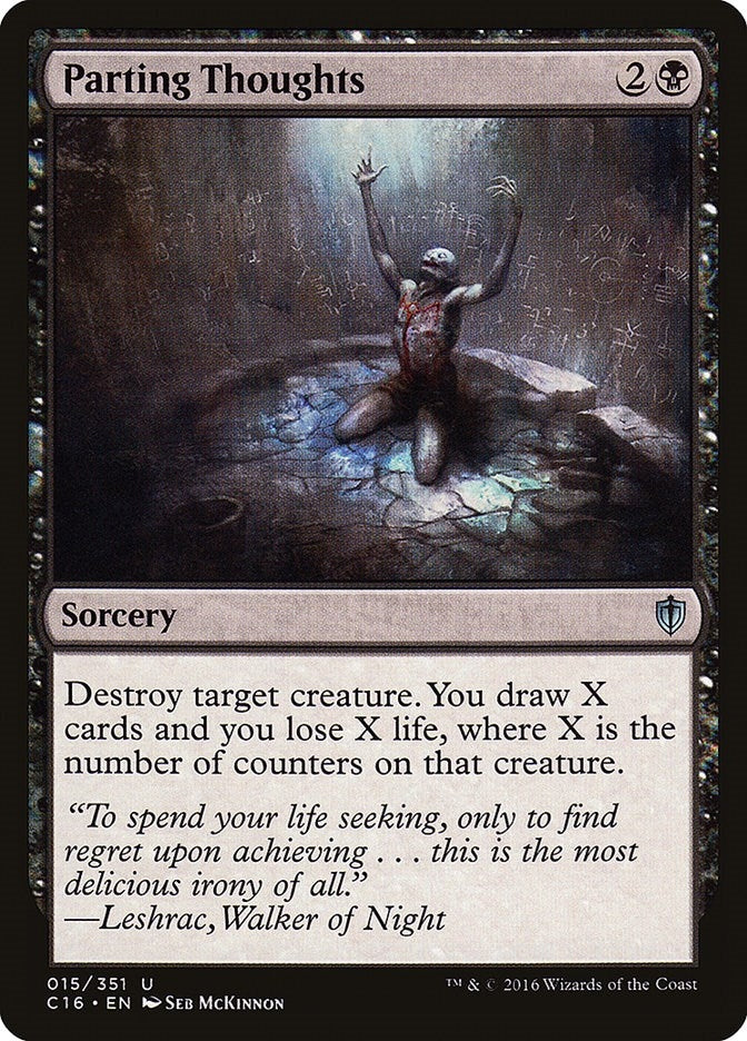 Parting Thoughts (15) (Commander 2016)