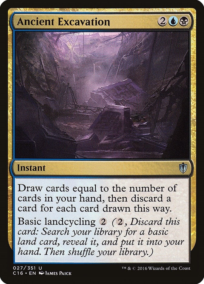 Ancient Excavation (27) (Commander 2016)