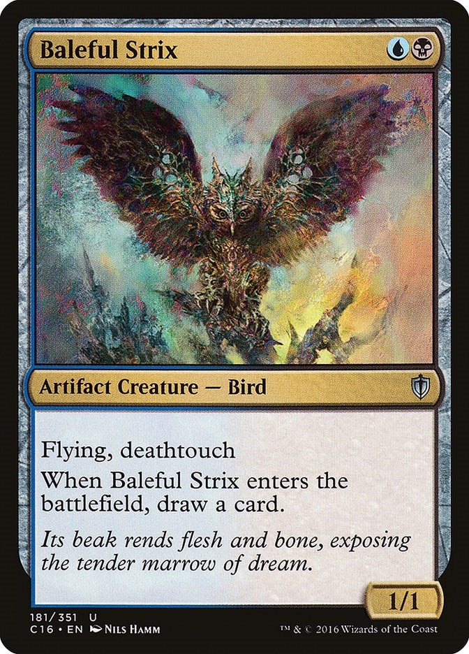 Baleful Strix (181) (Commander 2016)