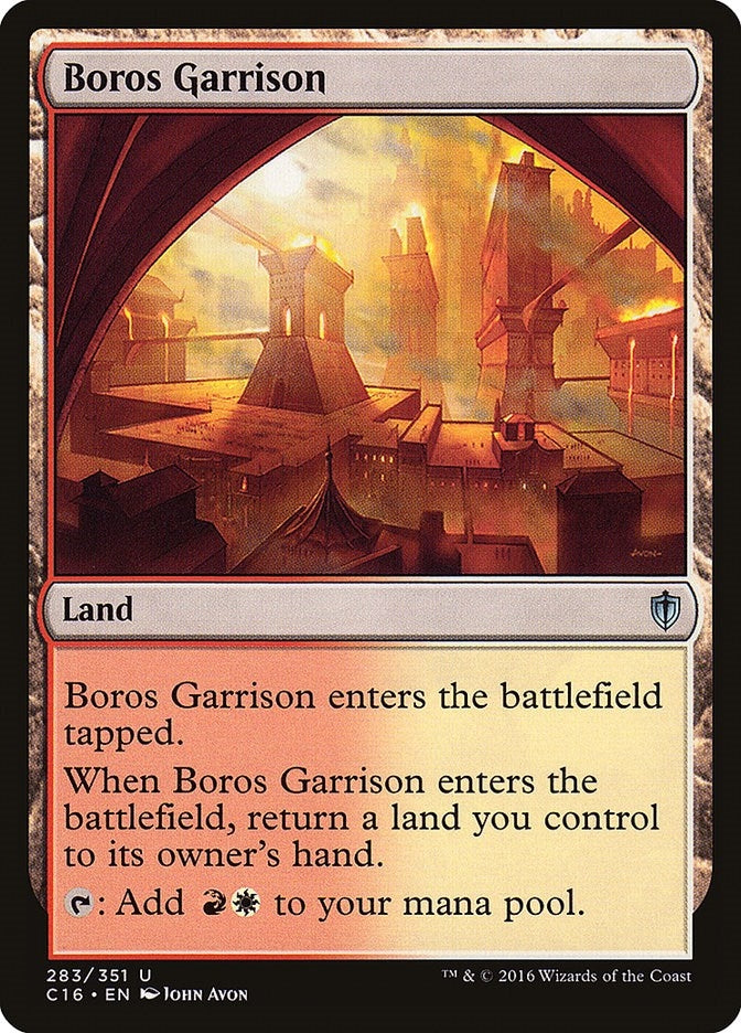 Boros Garrison (283) (Commander 2016)