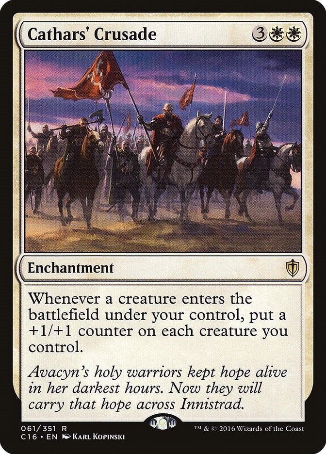 Cathars' Crusade (61) (Commander 2016)