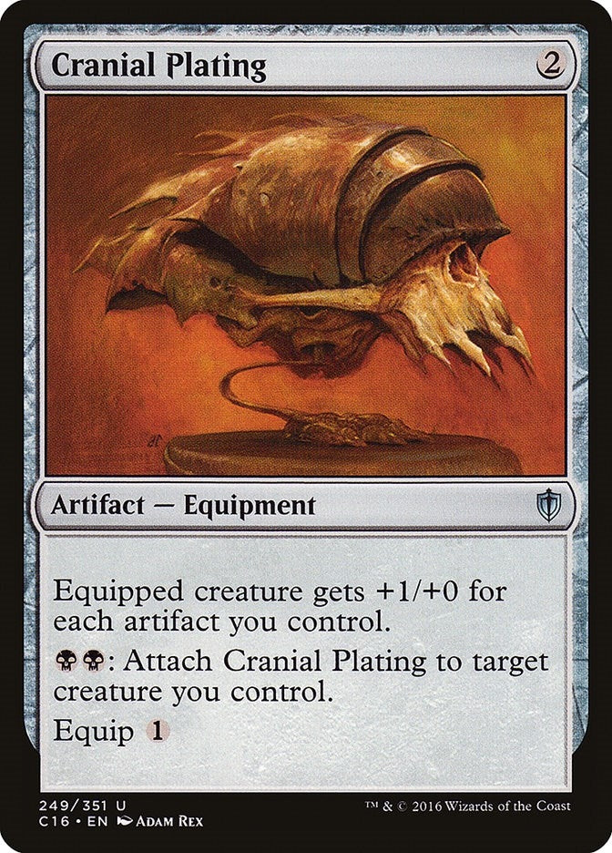 Cranial Plating (249) (Commander 2016)