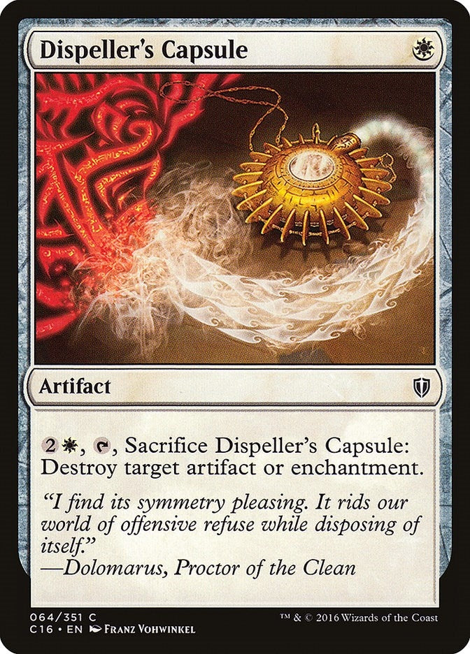 Dispeller's Capsule (64) (Commander 2016)