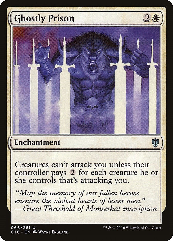 Ghostly Prison (66) (Commander 2016)