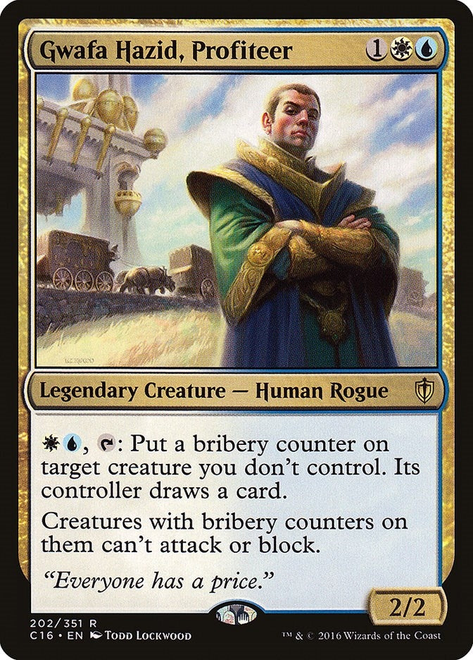 Gwafa Hazid, Profiteer (202) (Commander 2016)