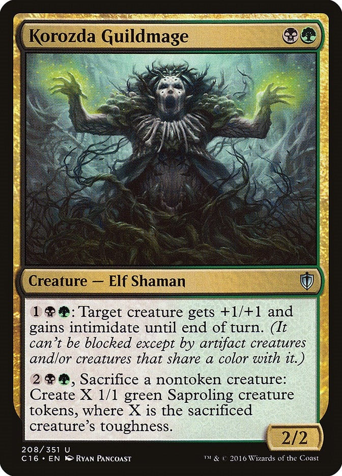 Korozda Guildmage (208) (Commander 2016)