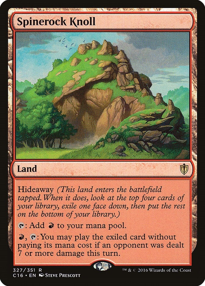 Spinerock Knoll (327) (Commander 2016)