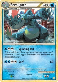 Image for Feraligatr - 20/123 (Cosmos Holo) (020/123) (Deck Exclusives) - Pokemon