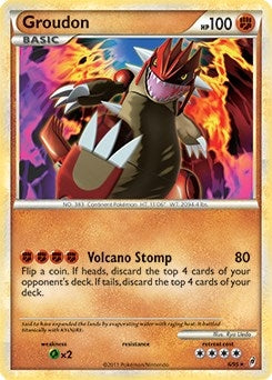Image for Groudon - 6/95 (Call of Legends) (006/095) (Deck Exclusives) - Pokemon