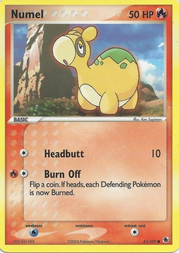 Image for Numel (61) (61) (EX Battle Stadium) - Pokemon