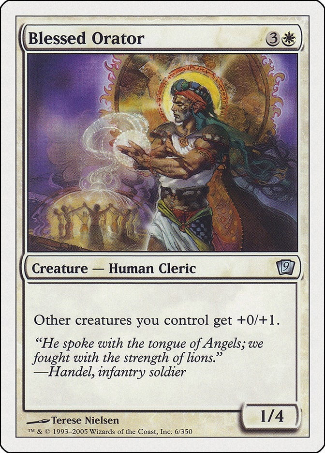 Blessed Orator (6) (9th Edition)