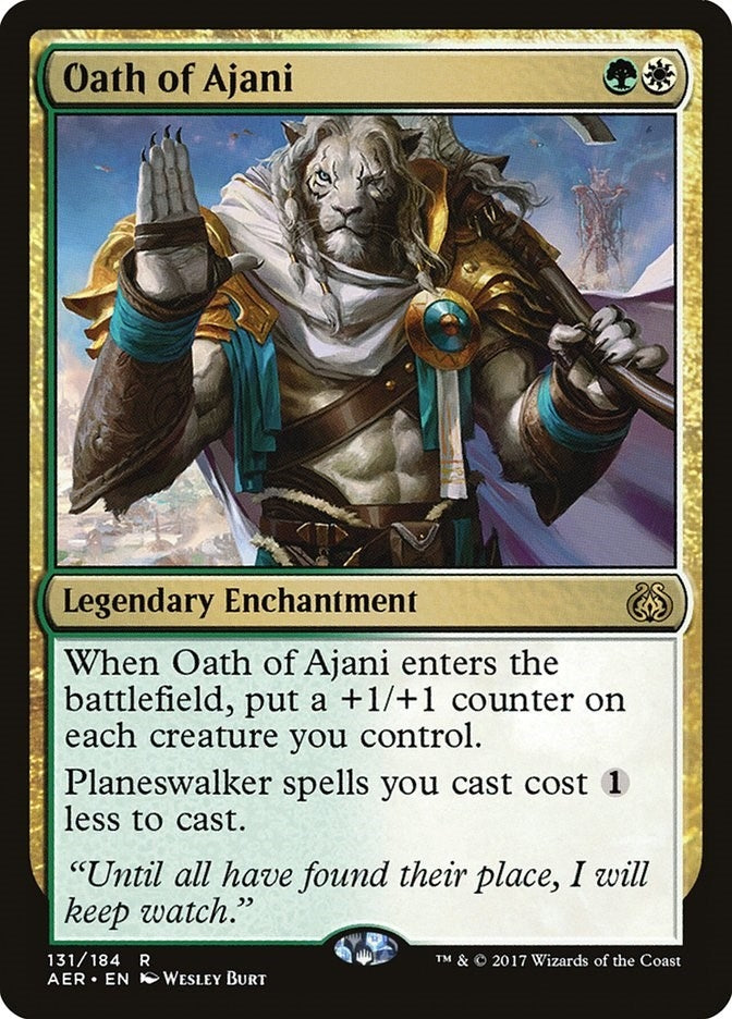 Oath of Ajani (131) (Aether Revolt)