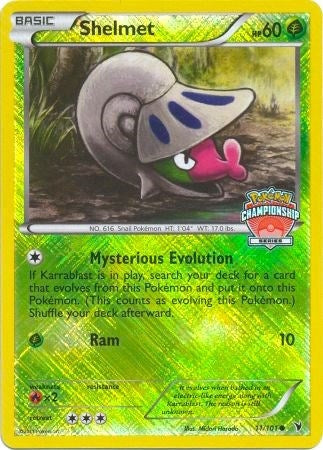 Image for Shelmet - 11/101 (Championship Series) (011/101) (League & Championship Cards) - Pokemon