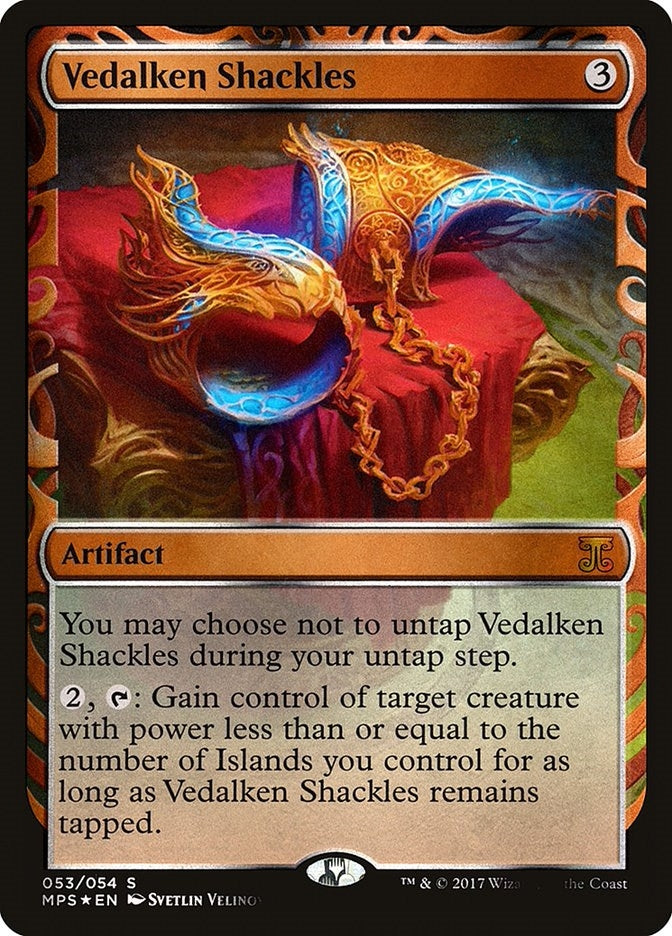 Image for Vedalken Shackles (53) - Magic: The Gathering