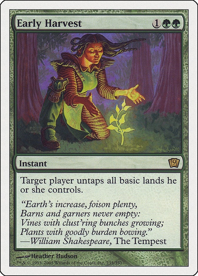 Early Harvest (235) (9th Edition)