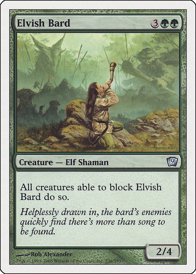 Elvish Bard (236) (9th Edition)