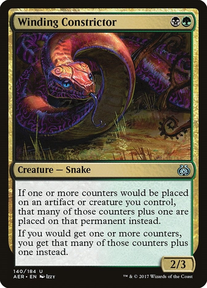 Winding Constrictor (140)