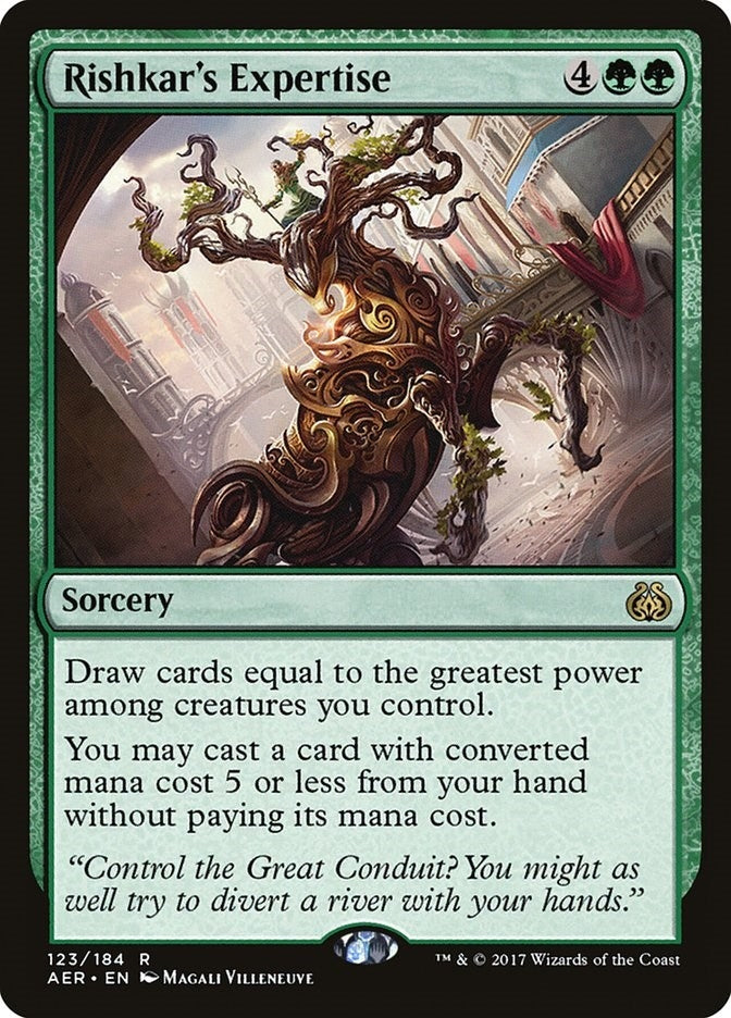 Rishkar's Expertise (123) (Aether Revolt)