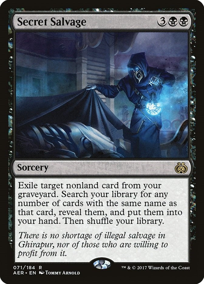 Secret Salvage (71) (Aether Revolt)