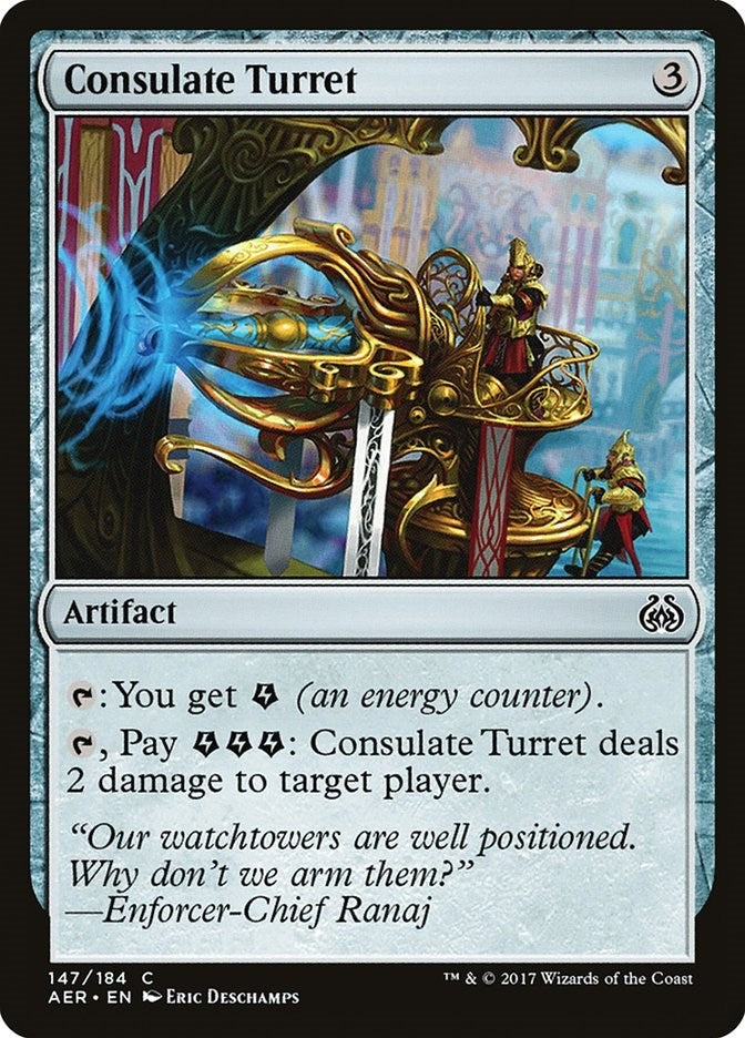 Consulate Turret (147) (Aether Revolt)