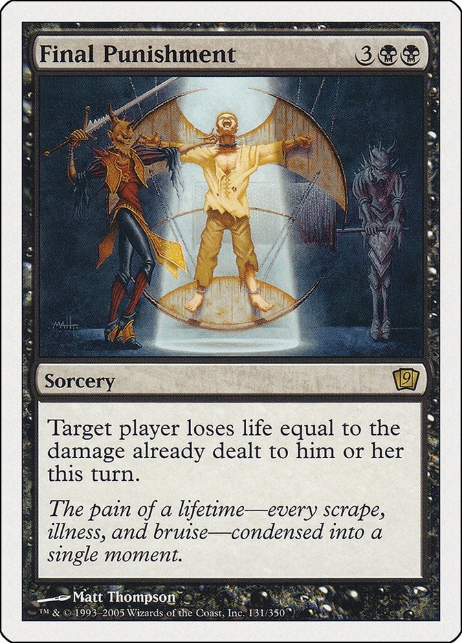 Final Punishment (131) (9th Edition)