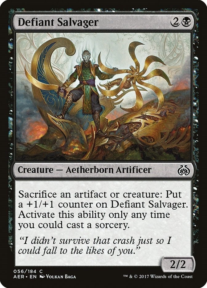 Image for Defiant Salvager (56) (Aether Revolt) - Magic: The Gathering