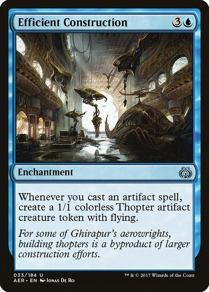 Efficient Construction (33) (Aether Revolt)