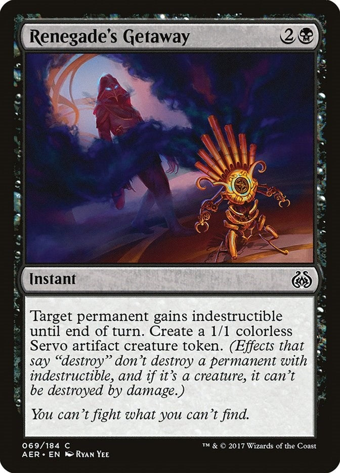 Renegade's Getaway (69) (Aether Revolt)