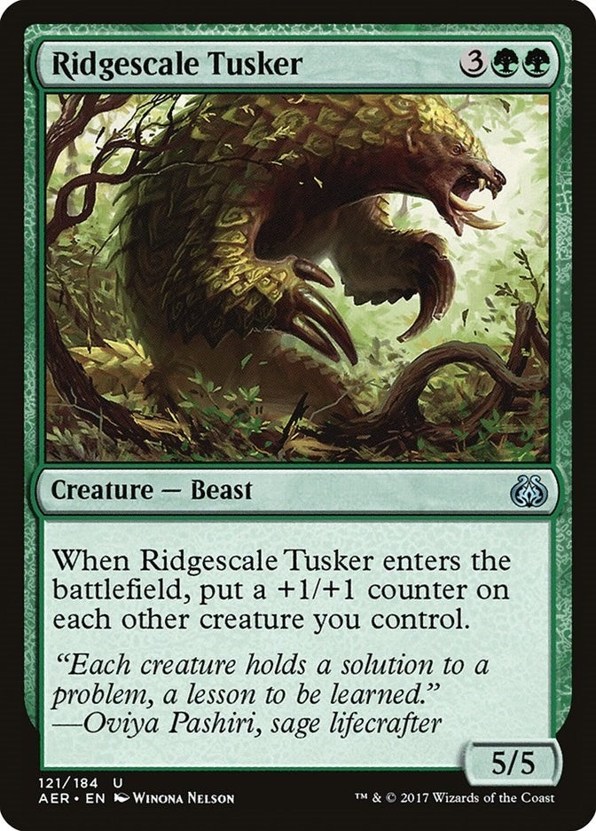 Ridgescale Tusker (121) (Aether Revolt)