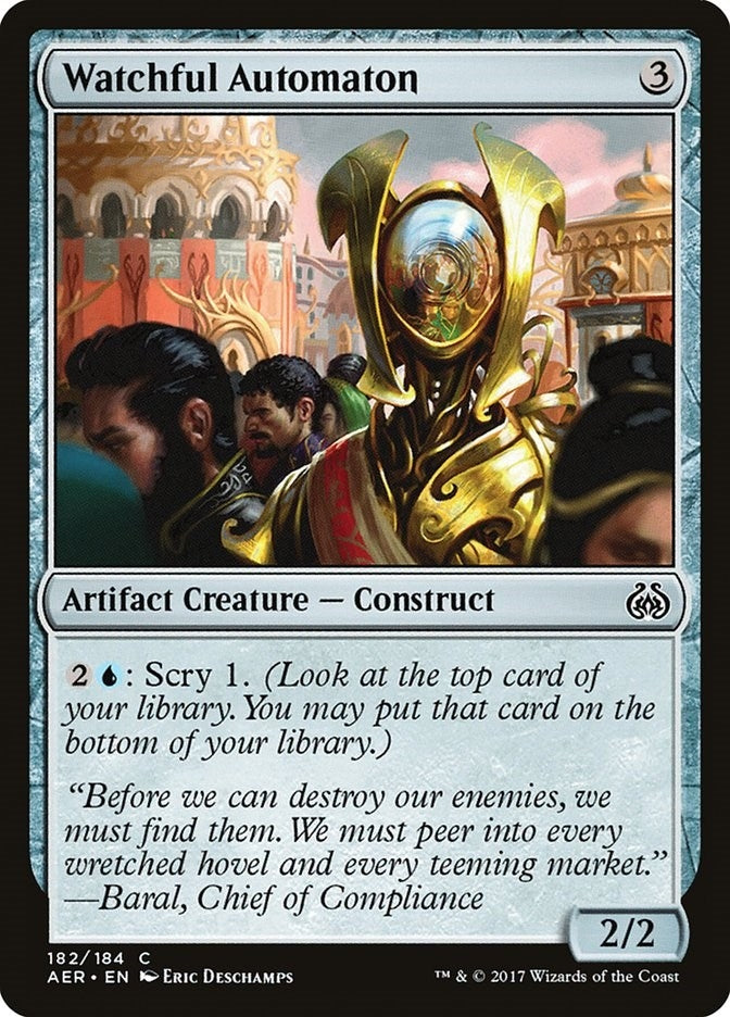 Watchful Automaton (182) (Aether Revolt)