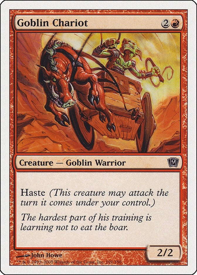 Goblin Chariot (191) (9th Edition)