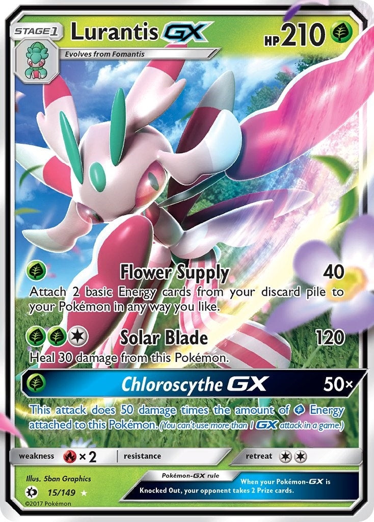 Image for Lurantis GX (15/149) (SM Base Set) - Pokemon