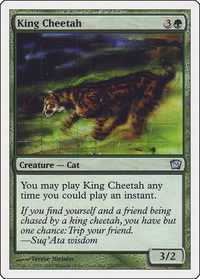 King Cheetah (250) (9th Edition)