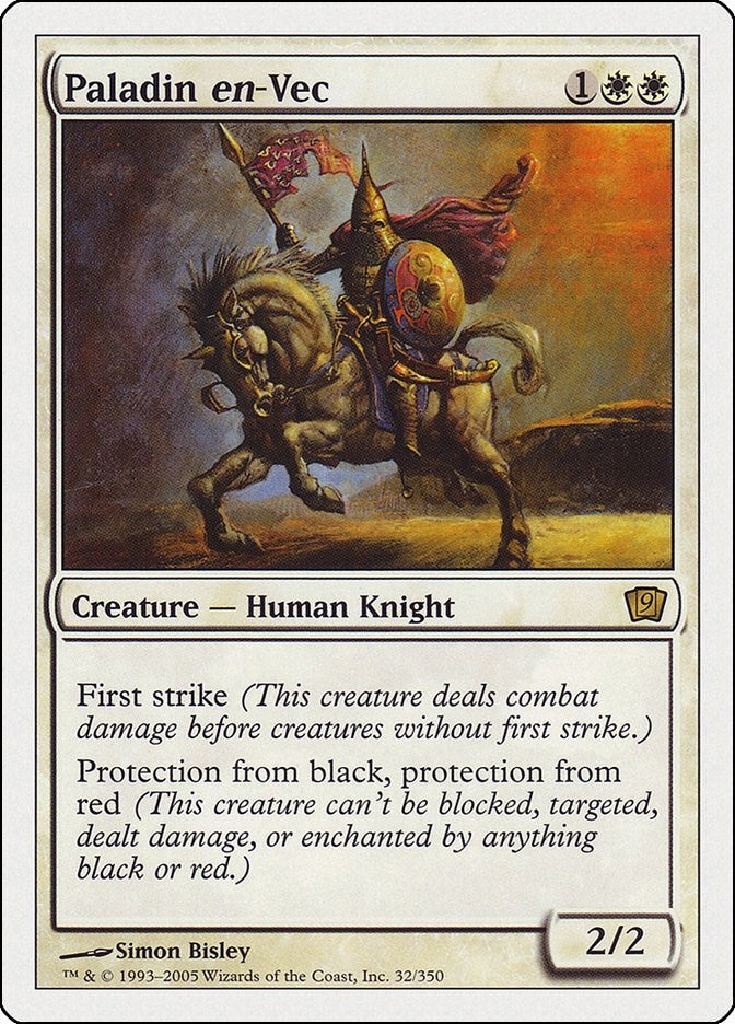 Paladin en-Vec (32) (9th Edition)