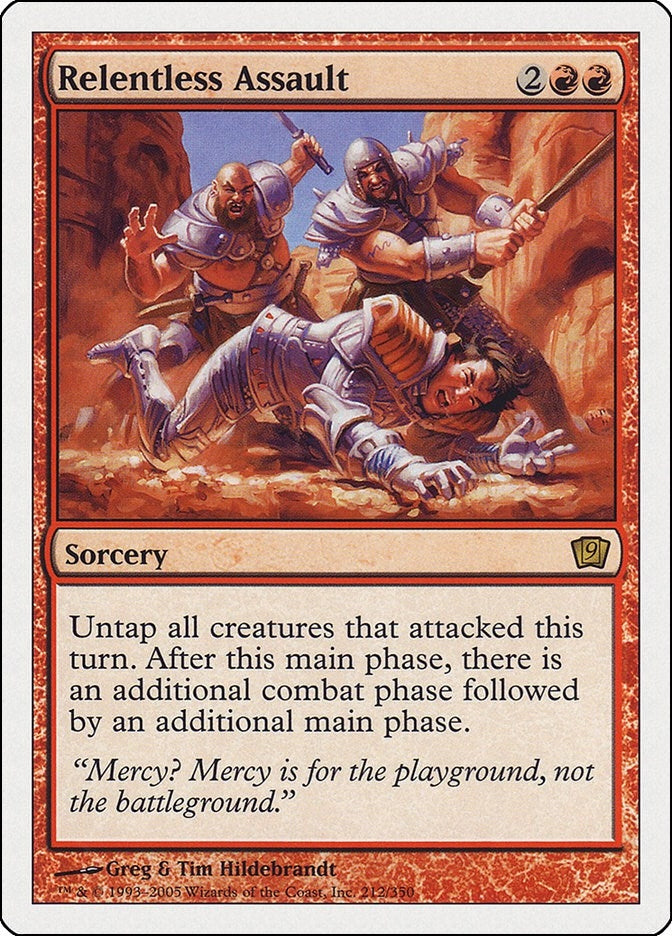 Relentless Assault (212) (9th Edition)