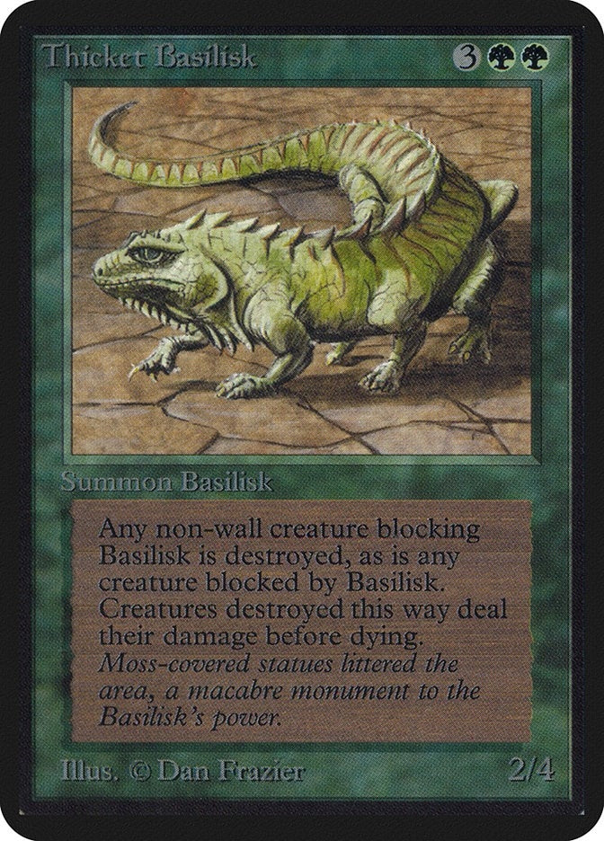 Thicket Basilisk (Alpha Edition)
