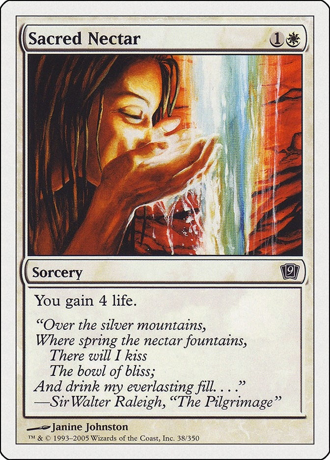 Sacred Nectar (38) (9th Edition)
