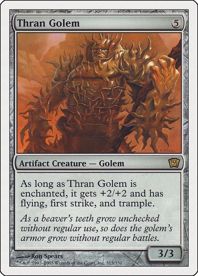 Thran Golem (313) (9th Edition)