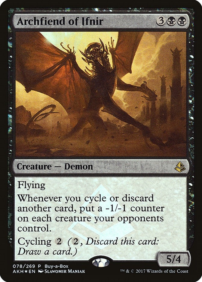 Archfiend of Ifnir (78) (Buy-A-Box Promos)