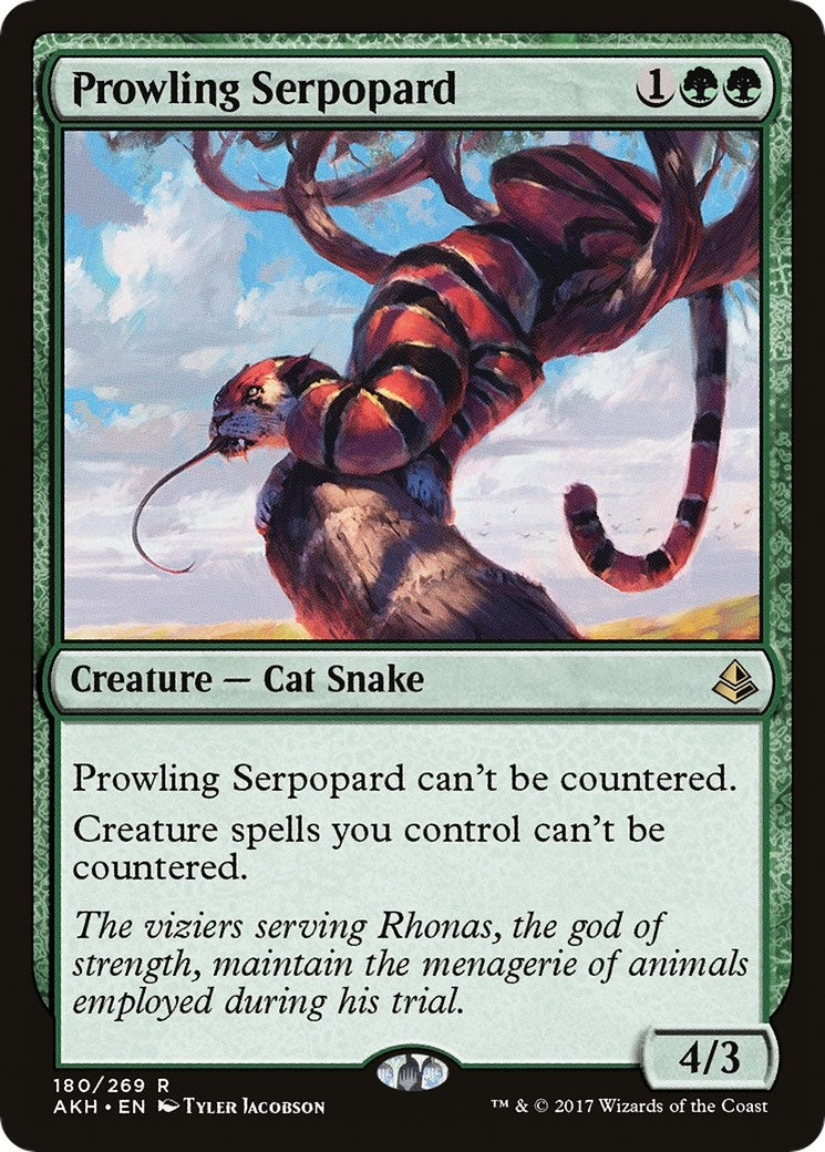 Prowling Serpopard (180) (Amonkhet)