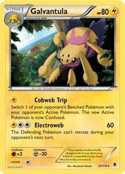 Image for Galvantula - 27/119 (XY Phantom Forces) (027/119) (Deck Exclusives) - Pokemon